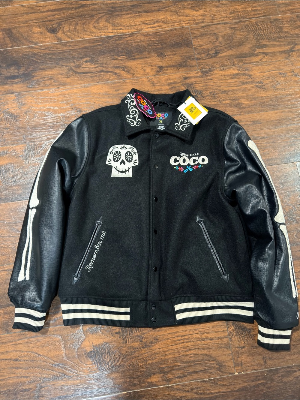 SHOE PALACE DISNEY COCO VARSITY JACKET SZ XL
